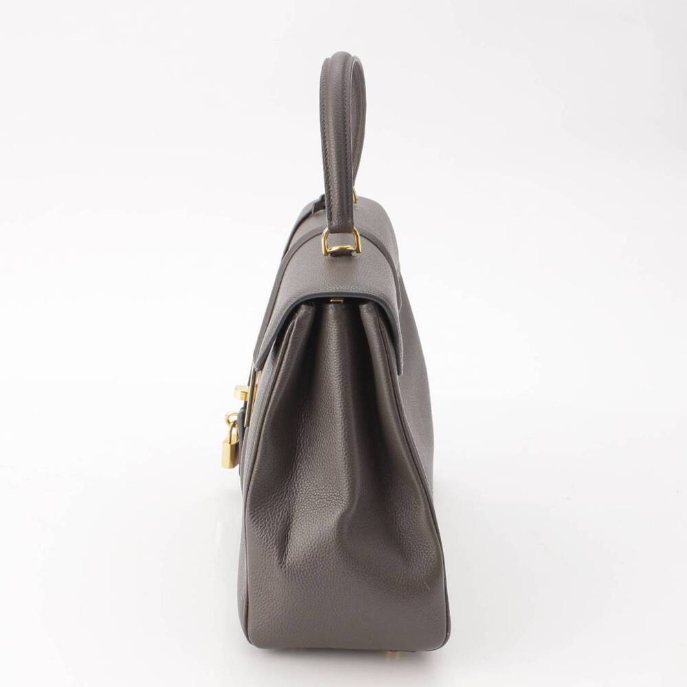 Celine Gray Leather Handbag